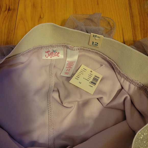 Justice Purple Skirt - Picture 2 of 2